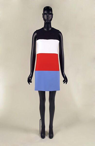 Dress, Ellsworth Kelly (American, Newburgh, New York 1923–2015 Spencertown, New York), cotton, silk, polyamide, elastane, American 