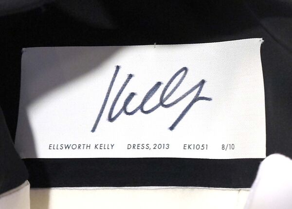 Dress, Ellsworth Kelly (American, Newburgh, New York 1923–2015 Spencertown, New York), cotton, silk, polyamide, elastane, American