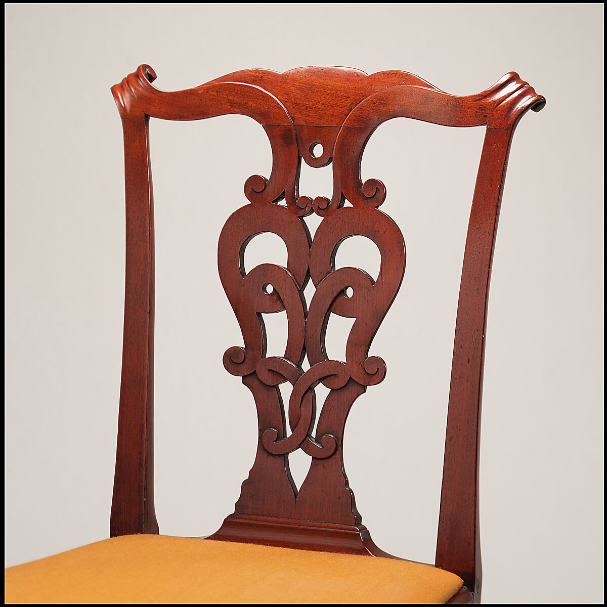 Side Chair, Walnut, white oak, white pine, American