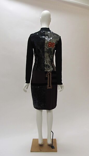 Dress, Jean Paul Gaultier (French, born 1952), wool, synthetic, silk, metal, French