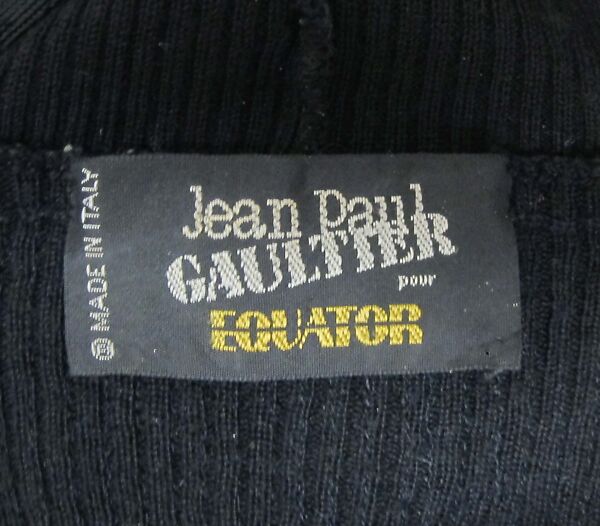 Dress, Jean Paul Gaultier (French, born 1952), wool, synthetic, silk, metal, French