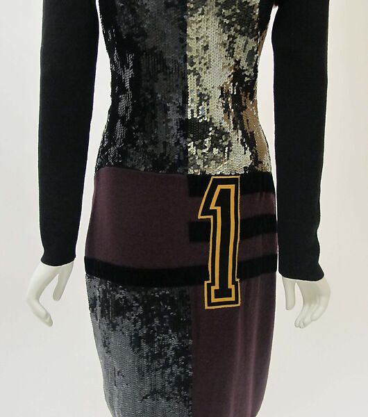 Dress, Jean Paul Gaultier (French, born 1952), wool, synthetic, silk, metal, French
