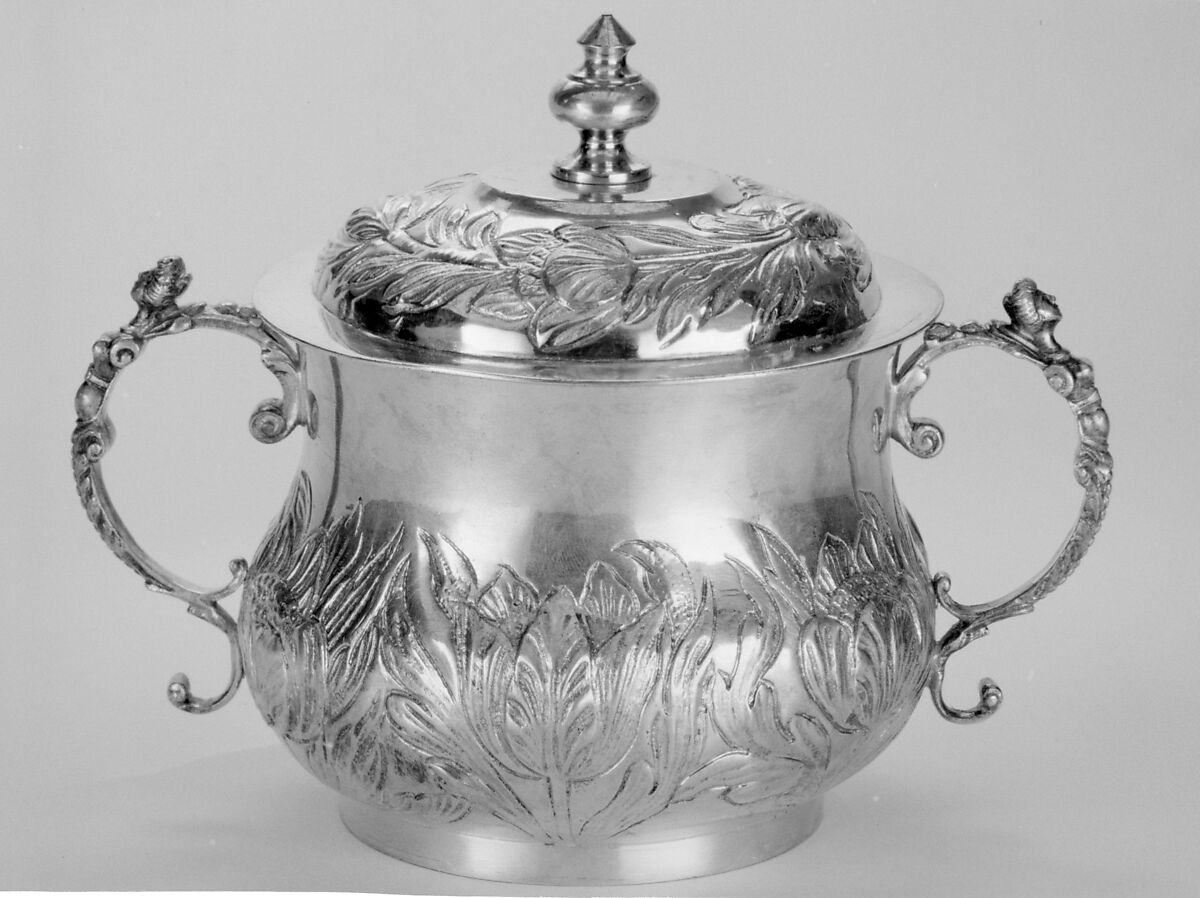 Cup with cover, Franchi and Son, Silver on base metal, British, London, after British, London original 