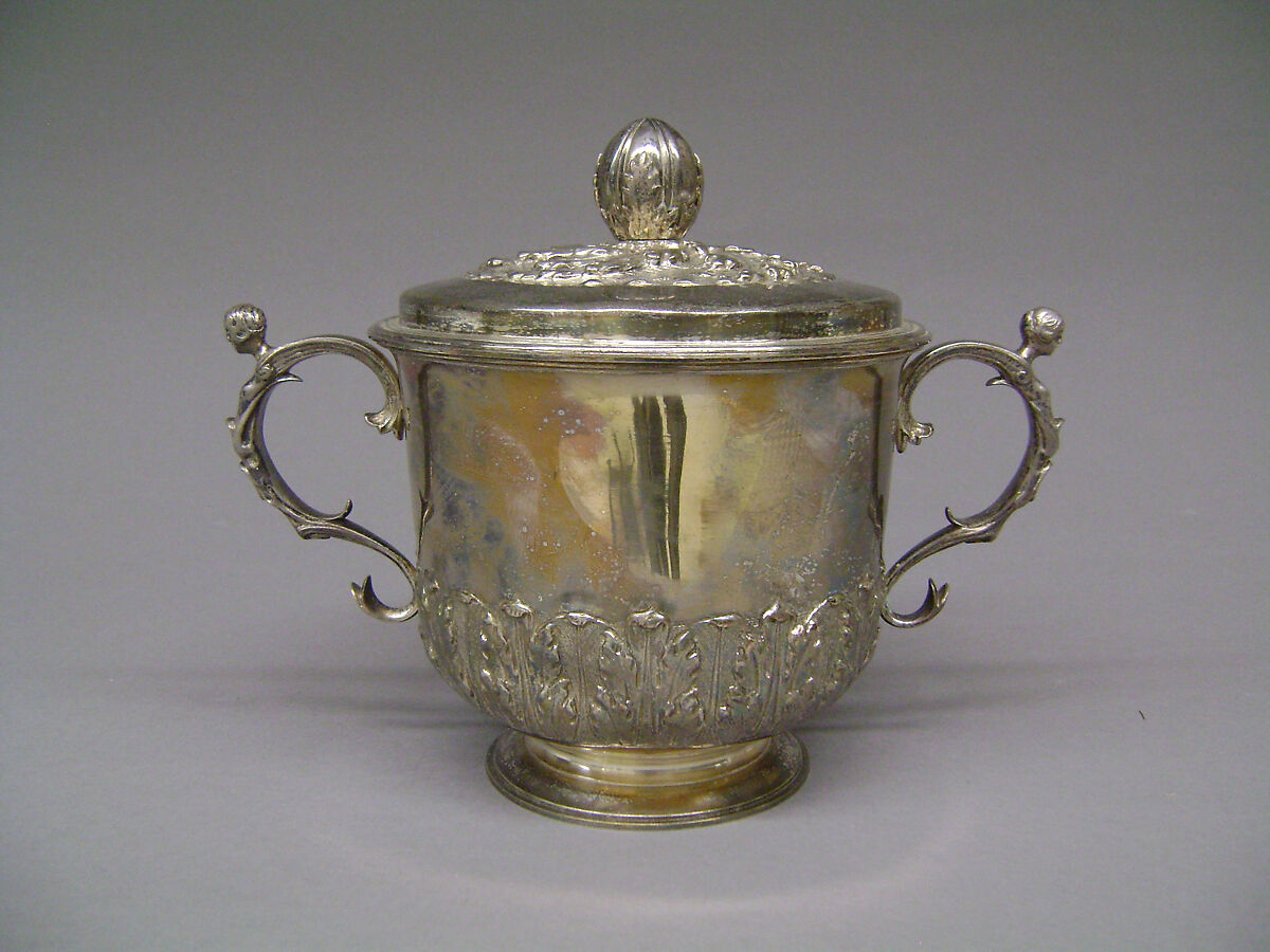 Cup with cover, Franchi and Son, Silver on base metal, British, London, after British, London original 