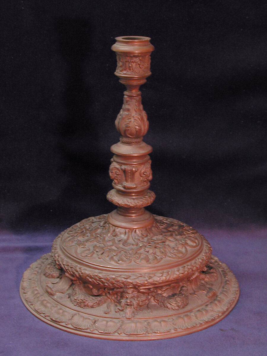 Candlestick, Bronze, British, after Italian, Venice original 