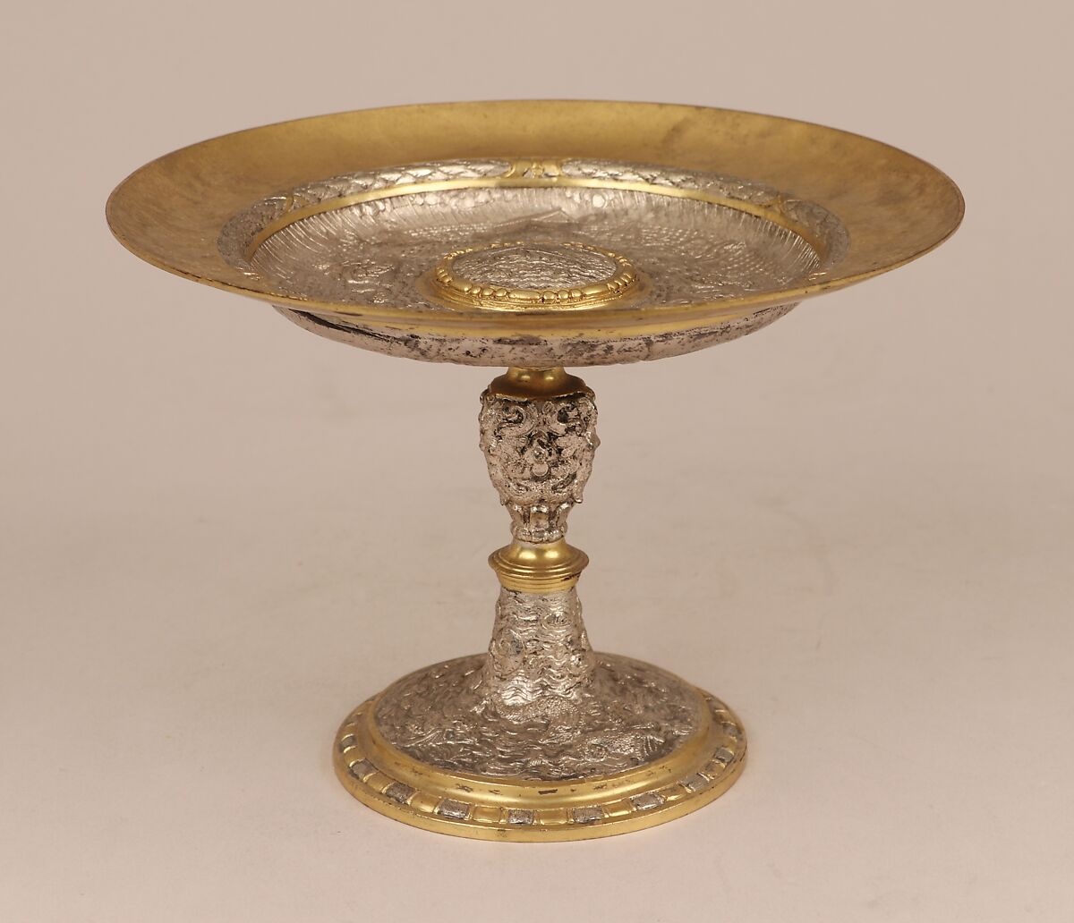 Tazza, Elkington &amp; Co. (British, Birmingham, 1829–1963), Silver on base metal, British, Birmingham, after German, Augsburg original 