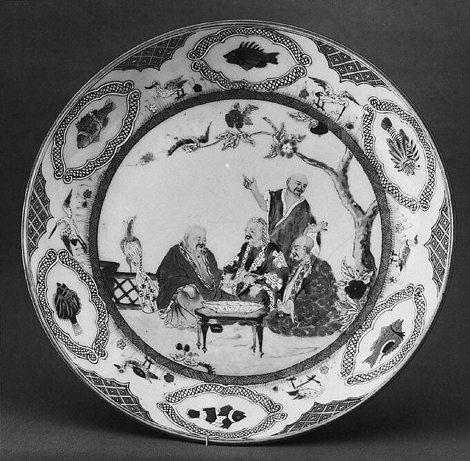Dish, Attributed to Cornelis Pronk (Dutch, Amsterdam 1691–1759 Amsterdam), Hard-paste porcelain, Chinese, for Dutch market 