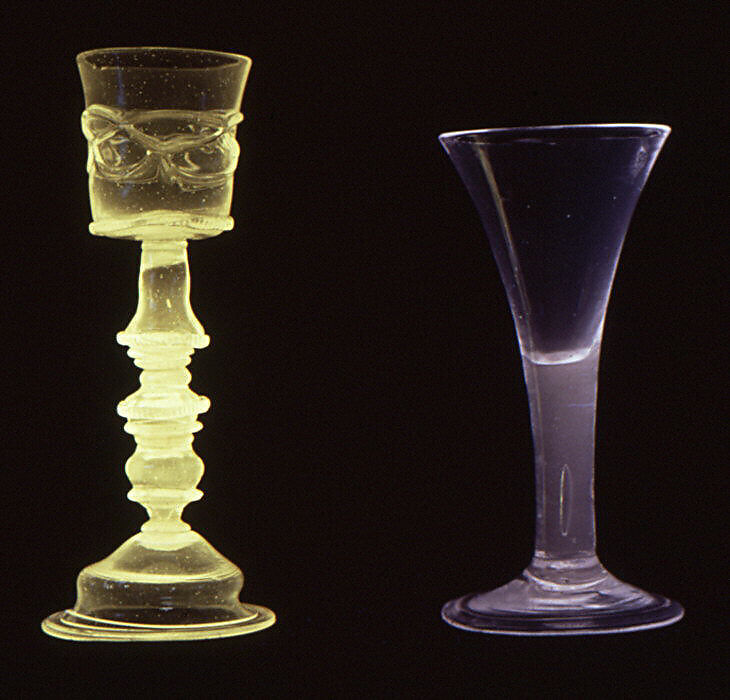 Chalice, Glass, probably French 