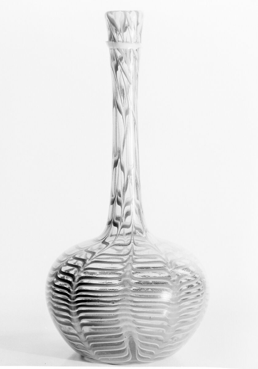 Bottle, Glass, French, Nevers 