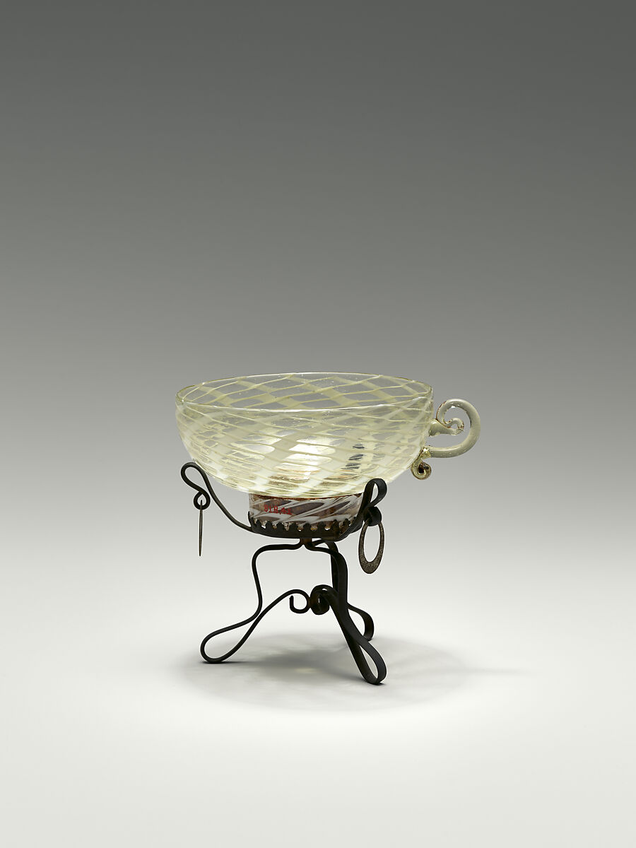 Bowl, Glass, Italian, Venice (Murano) 