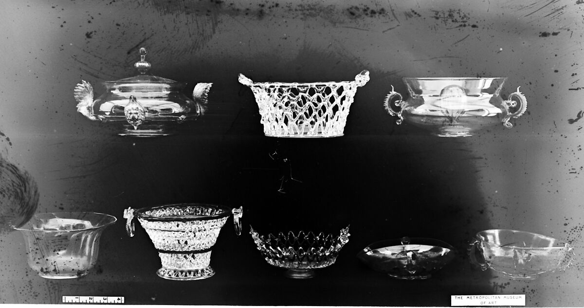 Bowl, Glass, Spanish