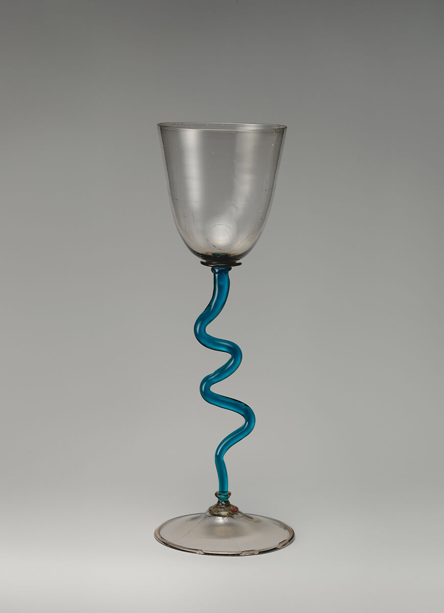 Goblet, Glass, Italian, Venice (Murano) 