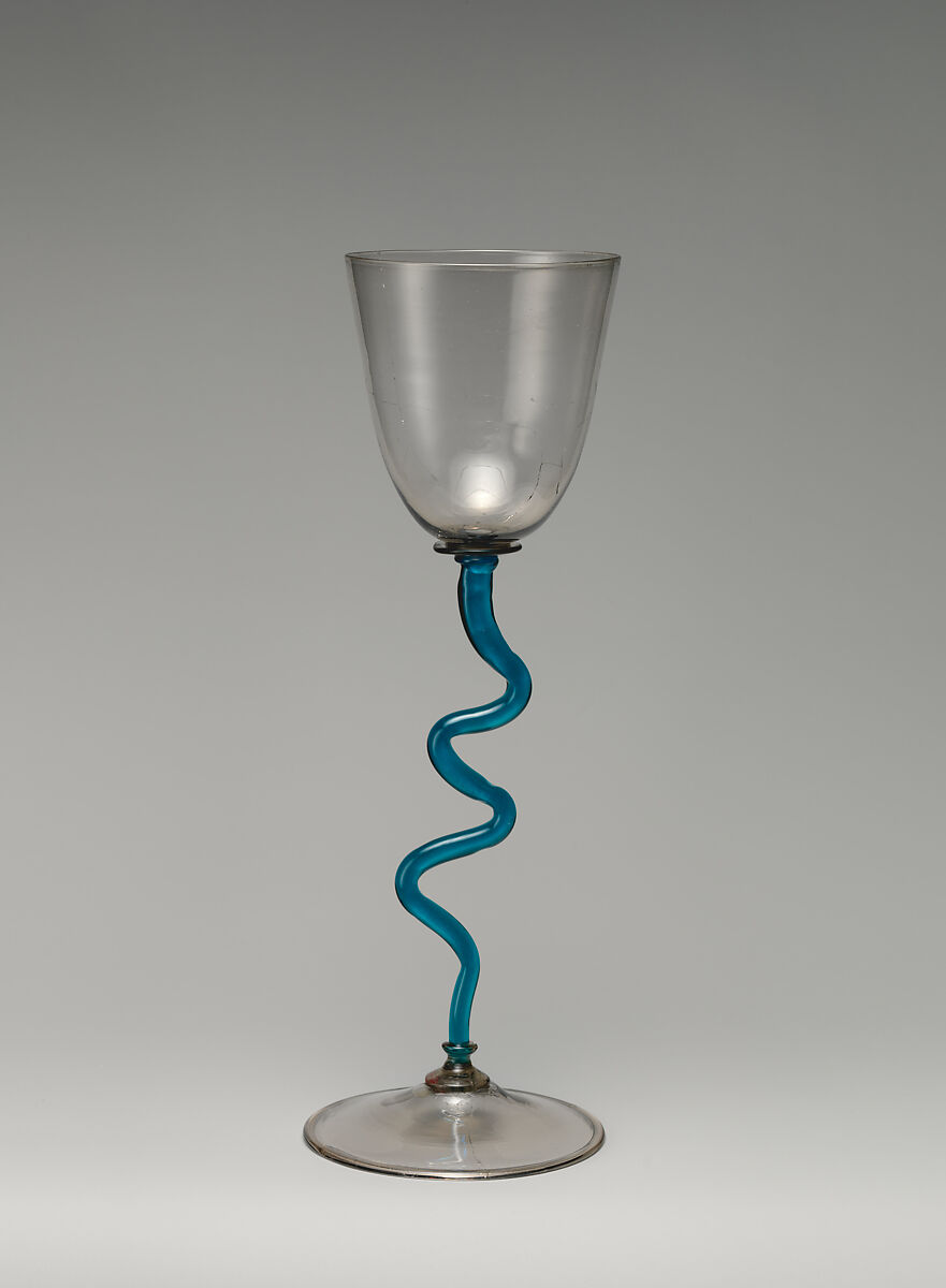 Goblet, Glass, Italian, Venice (Murano)