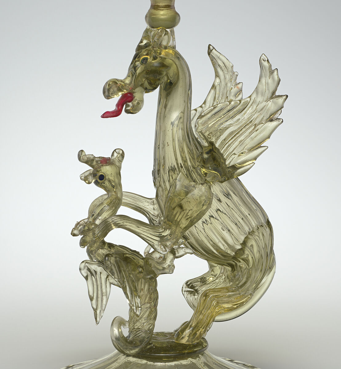 Standing cup, Glass, Italian, Venice (Murano)