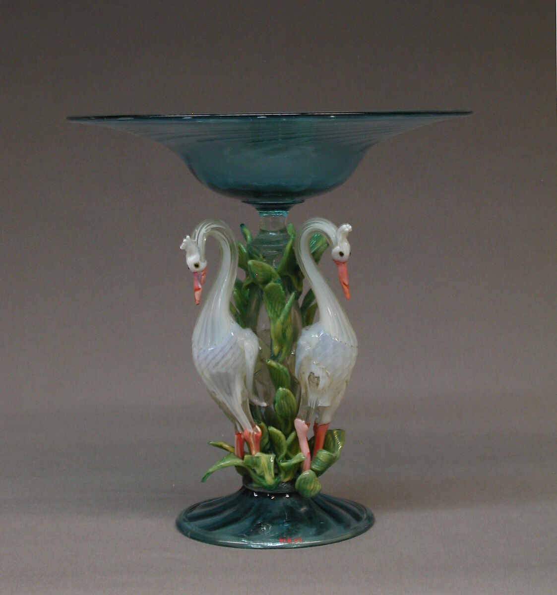 Tazza, Glass, Italian, Venice (Murano) 