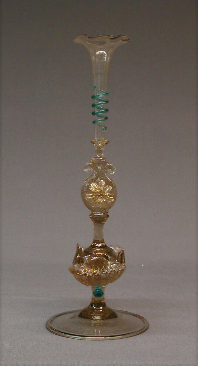 Vase, Glass, Italian, Venice (Murano) 