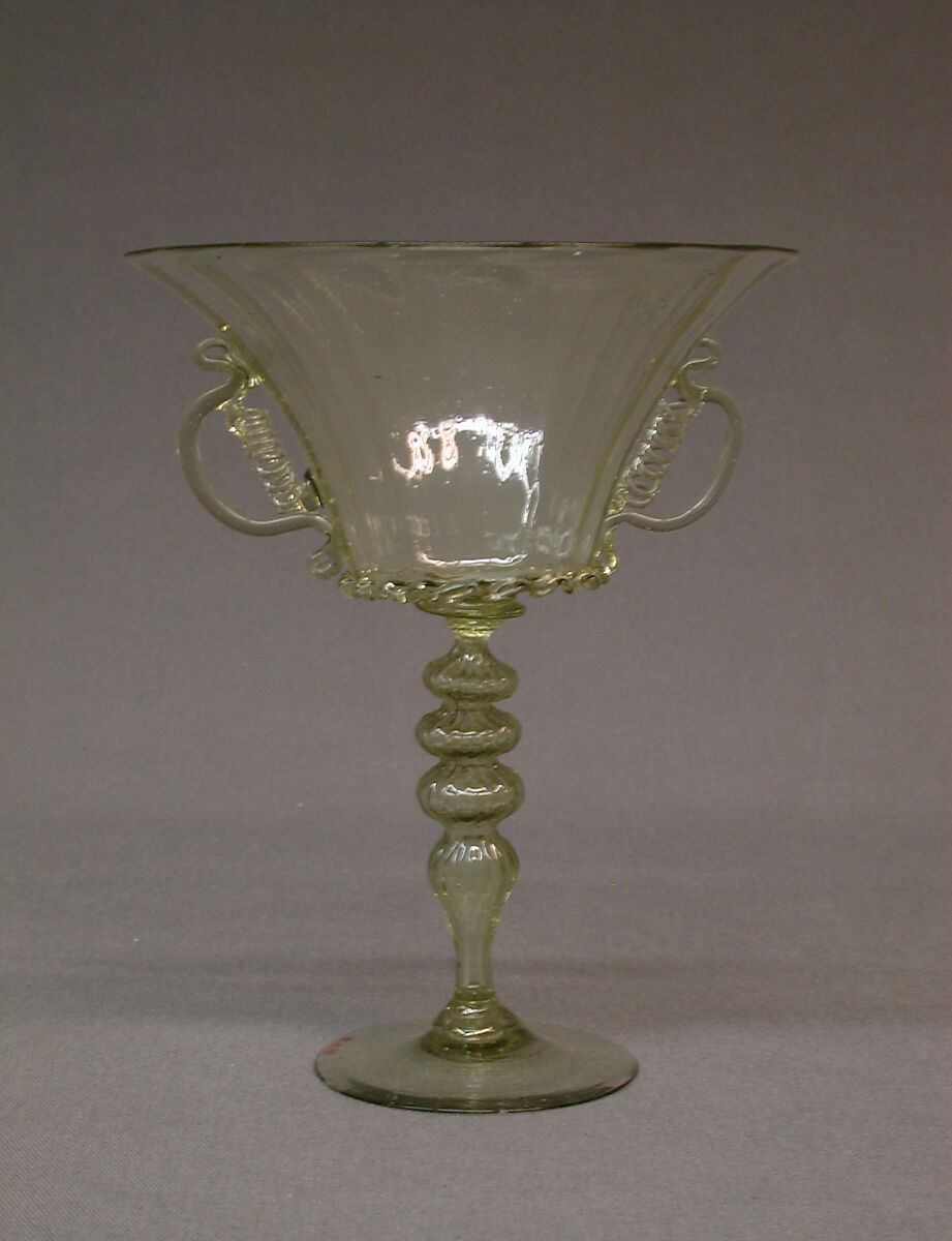 Wineglass, Dr. Antonio Salviati Company (Italian, 1859–1987), Glass, Italian, Venice (Murano) 