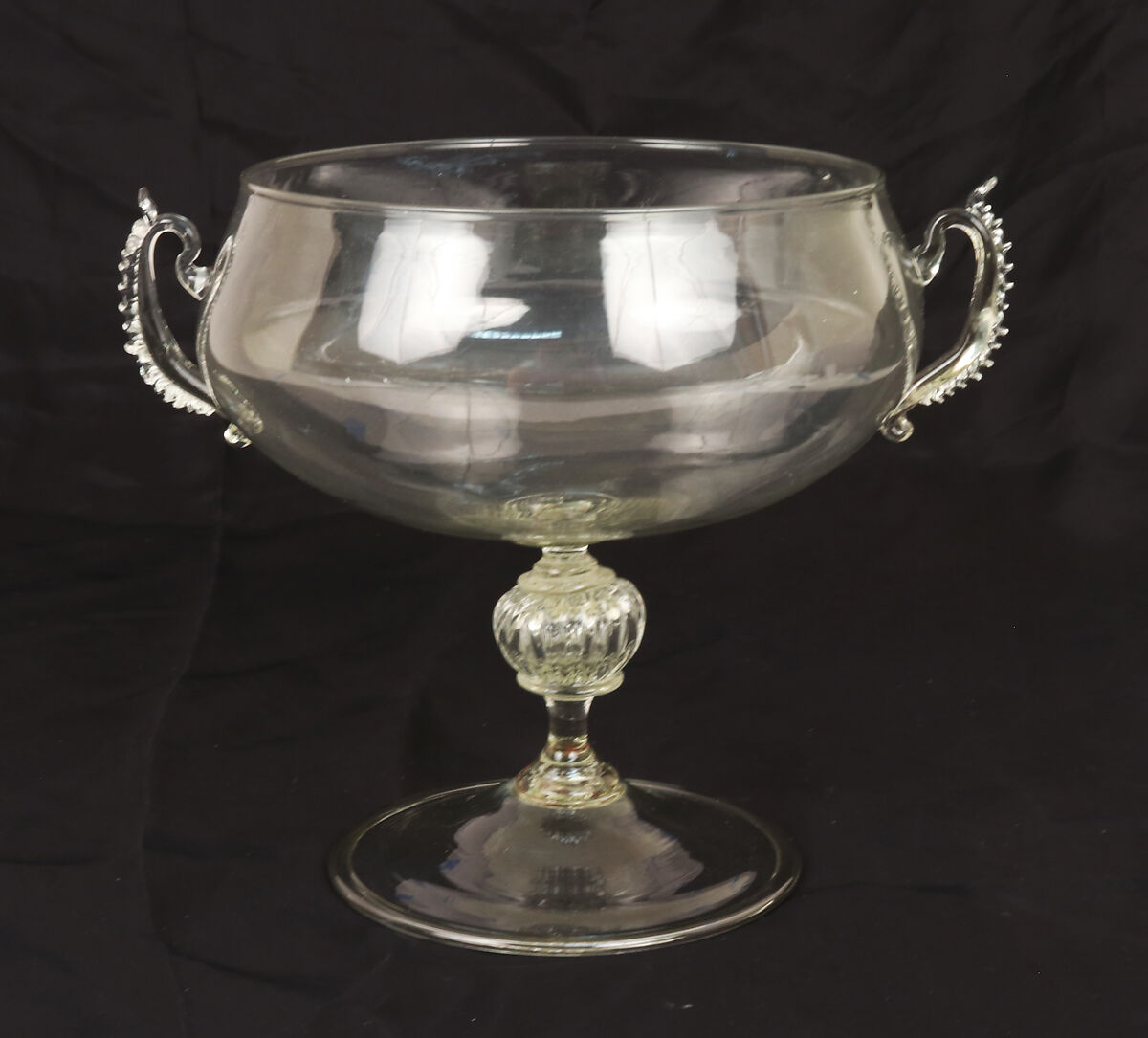 Cup with cover, Glass, Italian, Venice (Murano) 