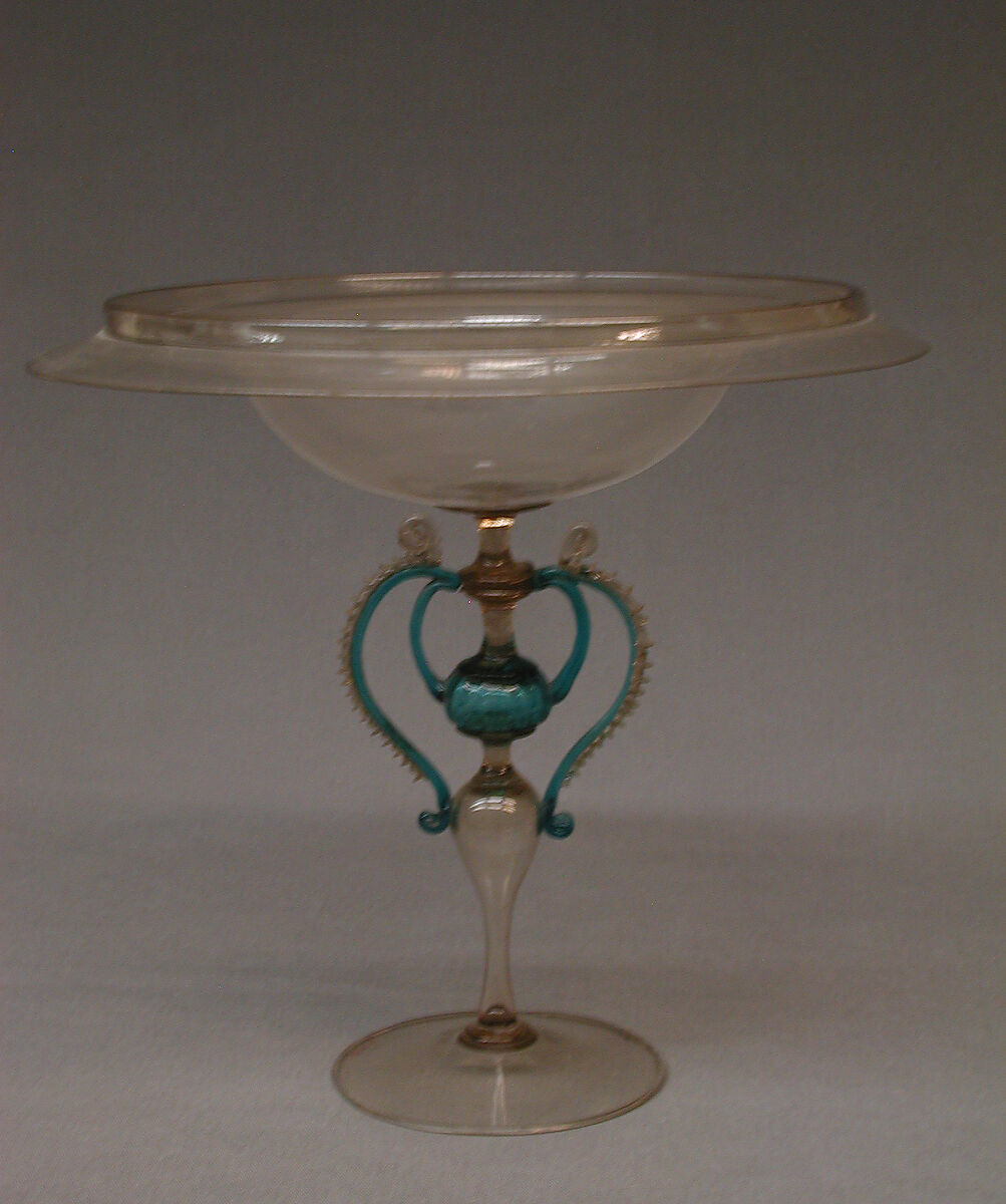 Tazza, Glass, Italian, Venice (Murano) 