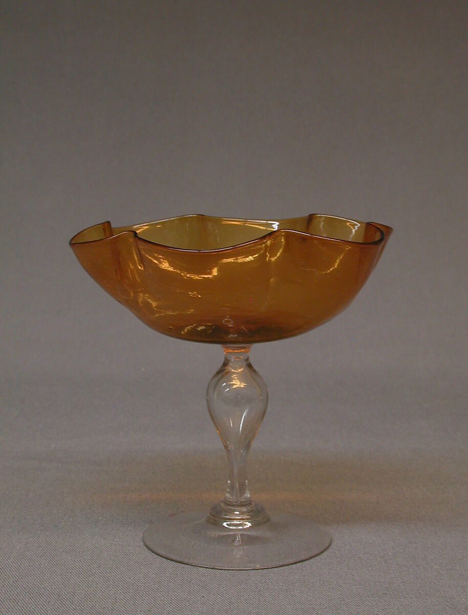 Wineglass, Dr. Antonio Salviati Company (Italian, 1859–1987), Glass, Italian, Venice (Murano) 