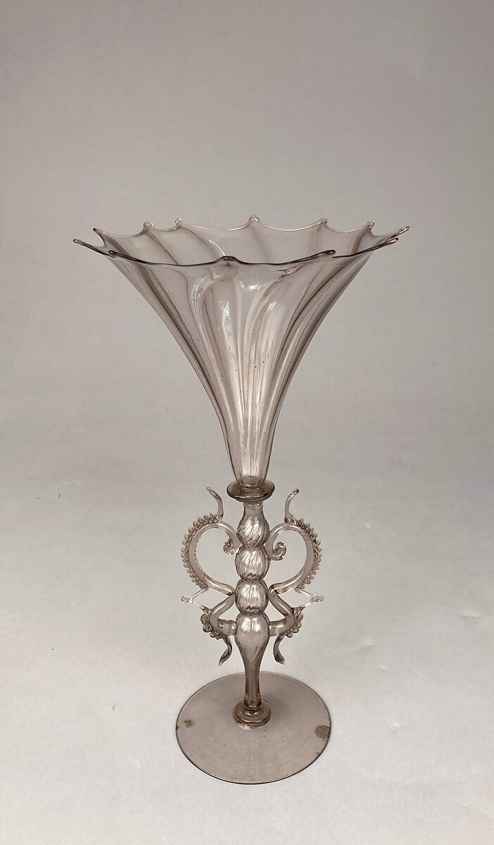 Goblet, Glass, Italian, Venice (Murano) 