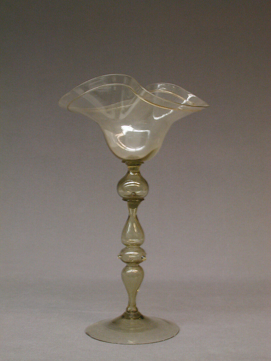 Wineglass, Glass, Italian, Venice (Murano) 