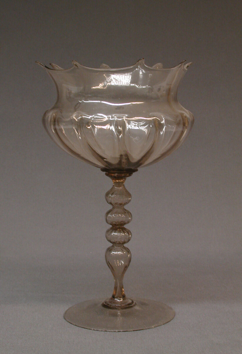 Goblet, Glass, Italian, Venice (Murano) 