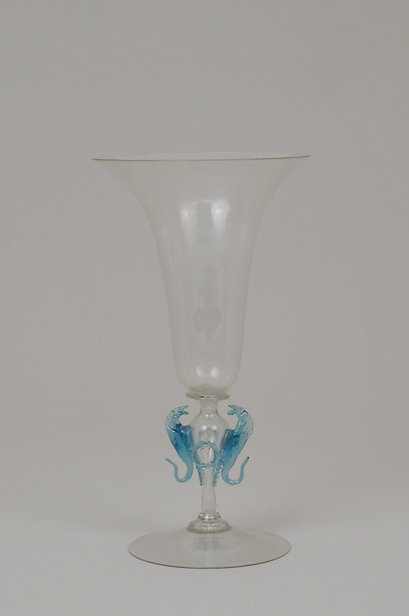 Wineglass, Glass, Italian, Venice (Murano) 