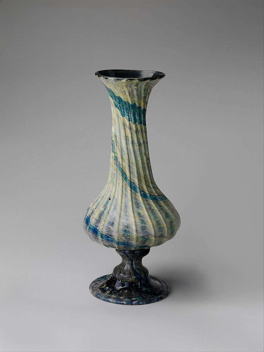 Vase, Glass, Italian, Venice (Murano) 