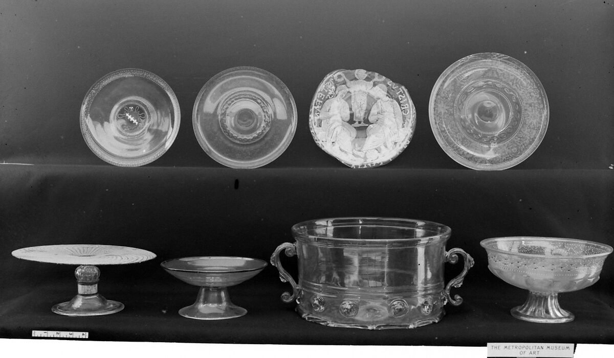 Tazza, Glass, Italian, Venice (Murano)