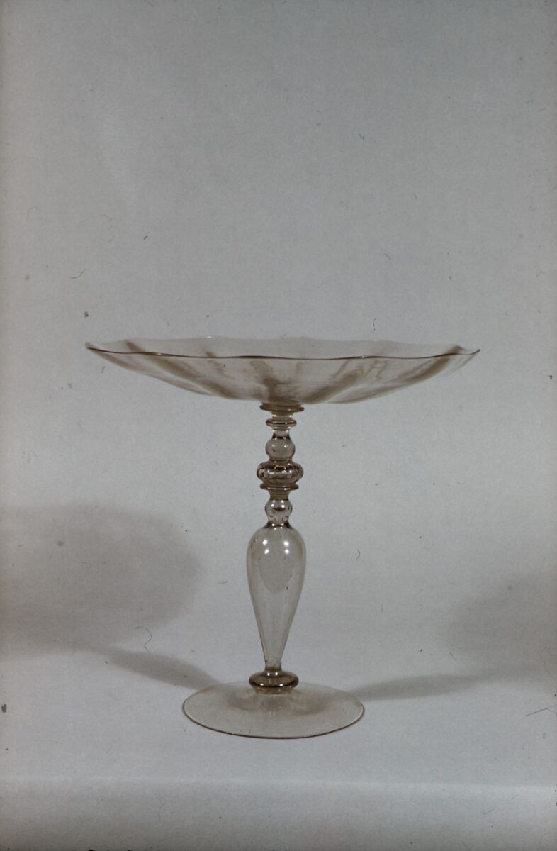 Tazza, Glass, Italian, Venice (Murano)