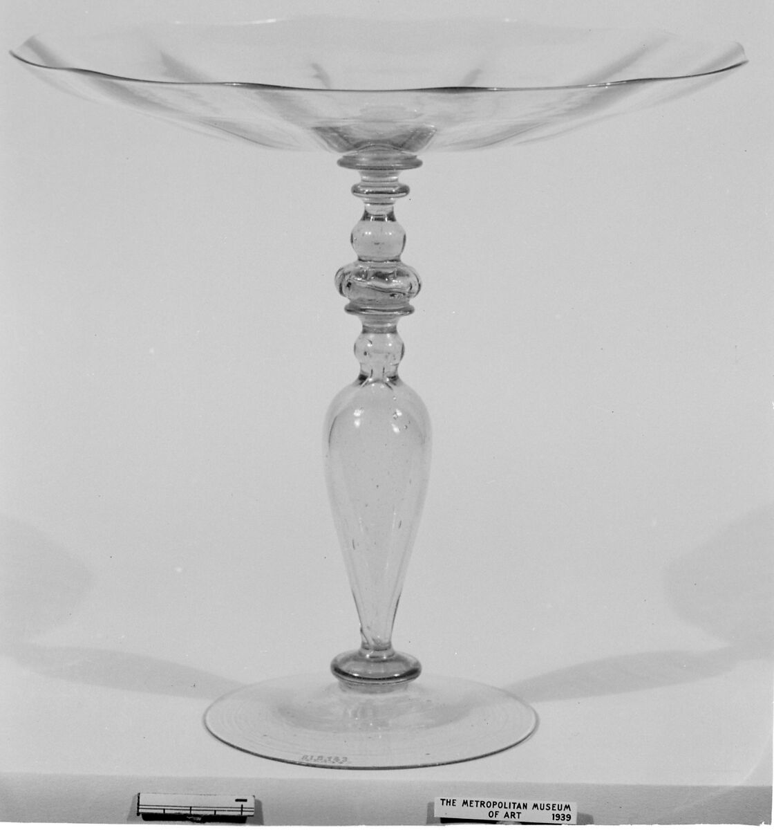 Tazza, Glass, Italian, Venice (Murano)