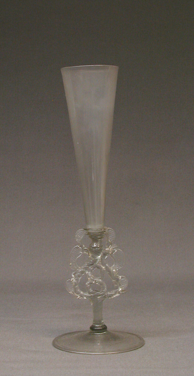 Wineglass, Glass, Italian, Venice (Murano) 