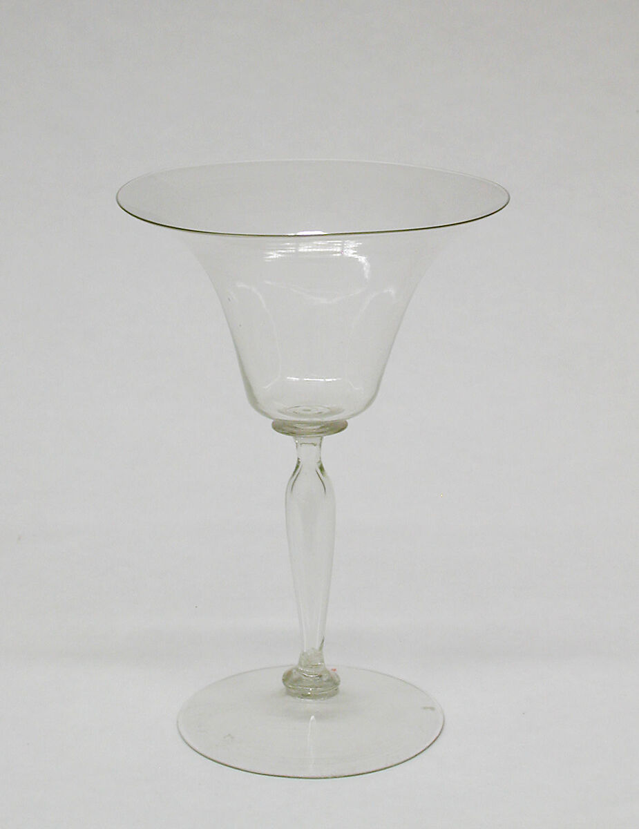 Wineglass, Glass, Italian, Venice (Murano)