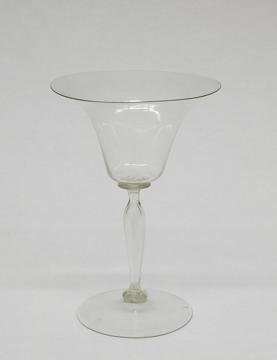 Wineglass, Glass, Italian, Venice (Murano) 