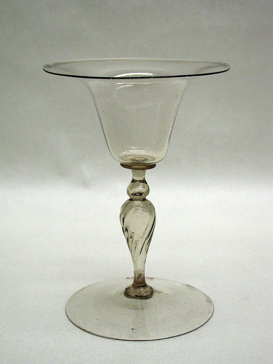 Wineglass, Glass, Italian, Venice (Murano) 