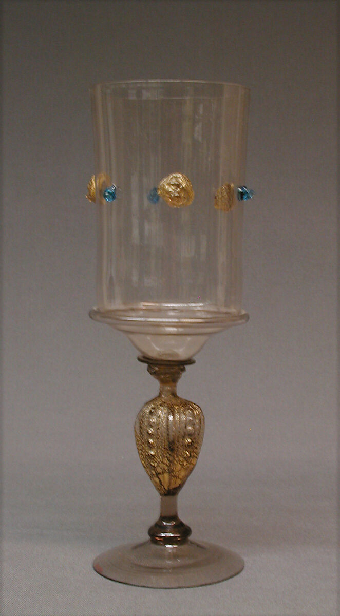 Goblet, Glass, Italian, Venice (Murano) 
