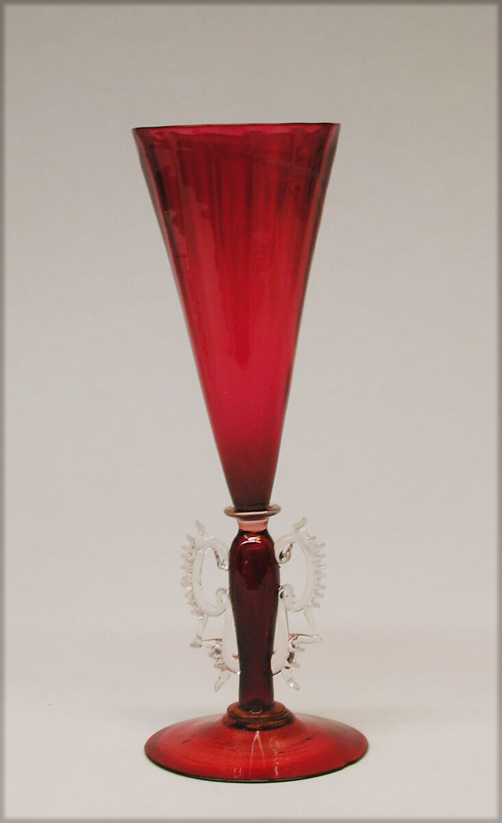 Wineglass, Glass, Italian, Venice (Murano) 