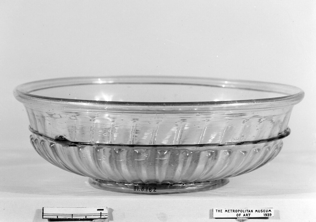 Bowl, Glass, Italian, Venice (Murano) 