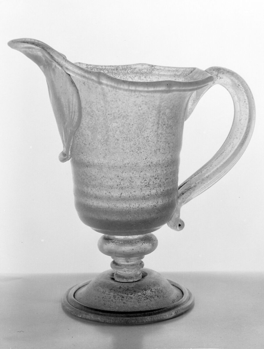 Jug, Glass, French, Normandy 