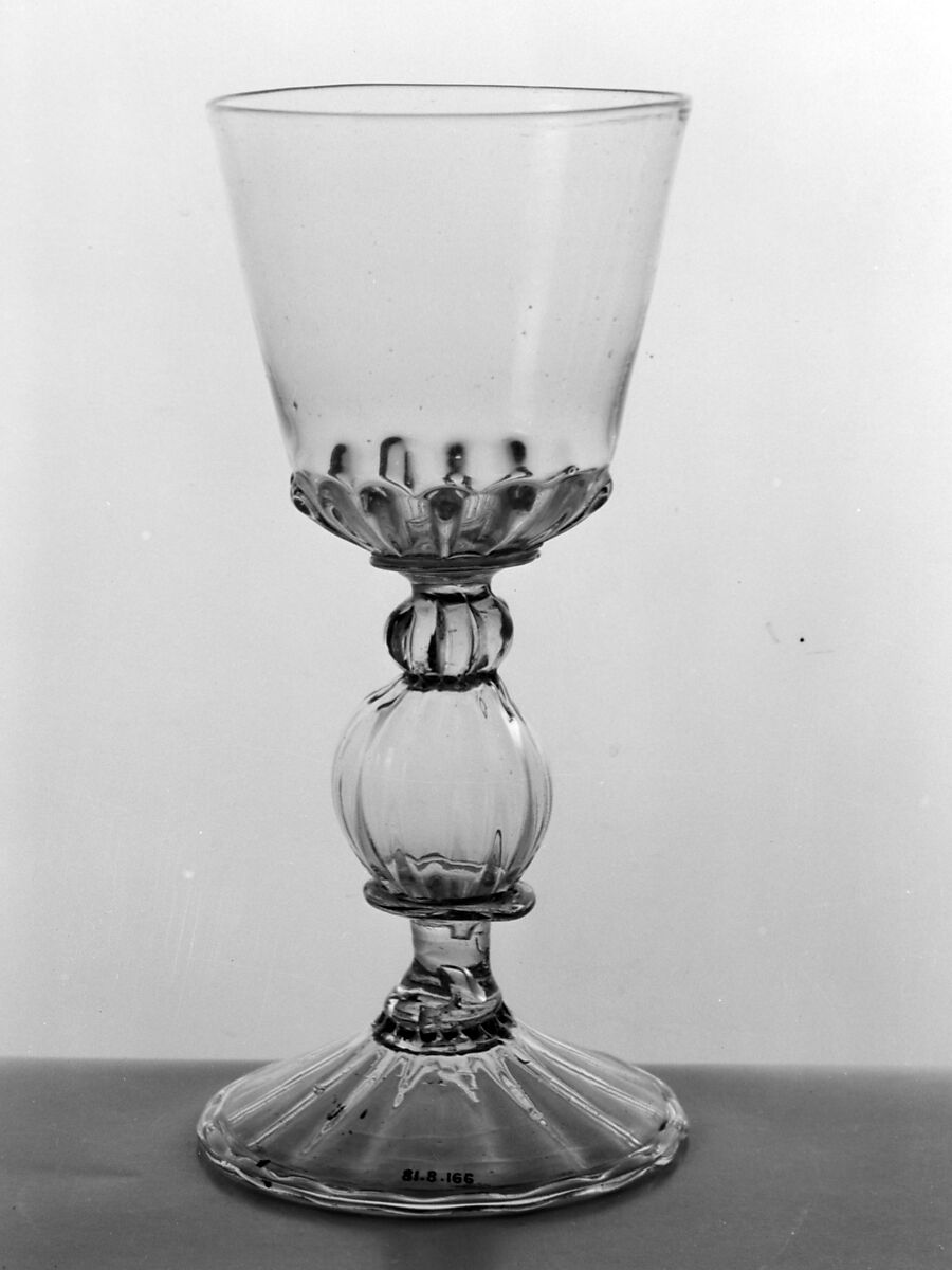 Goblet, Glass, Italian, Venice (Murano) 