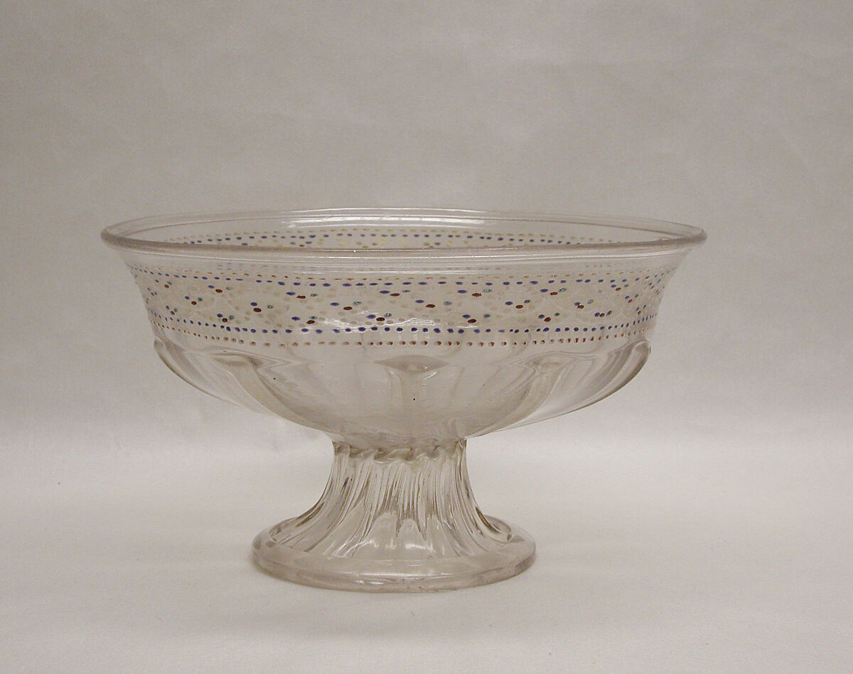 Bowl, Glass, Italian, Venice (Murano) 
