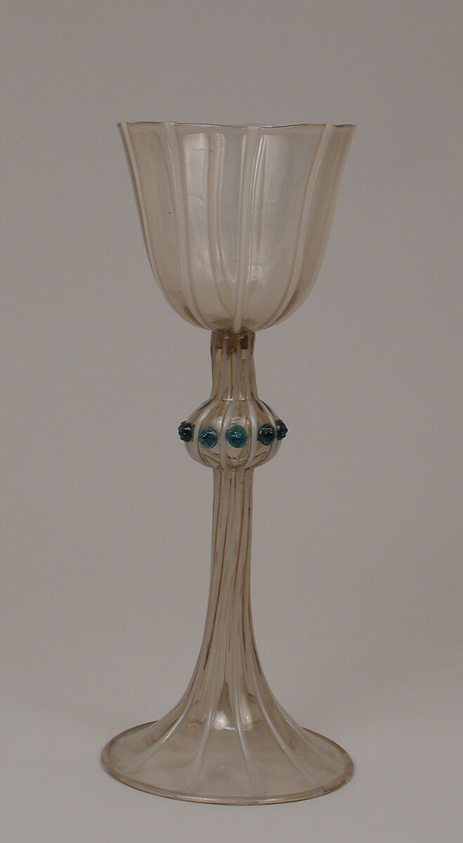 Goblet, Glass, Italian, Venice (Murano) 