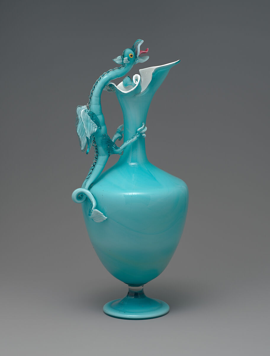 Ewer, Glass, Italian 