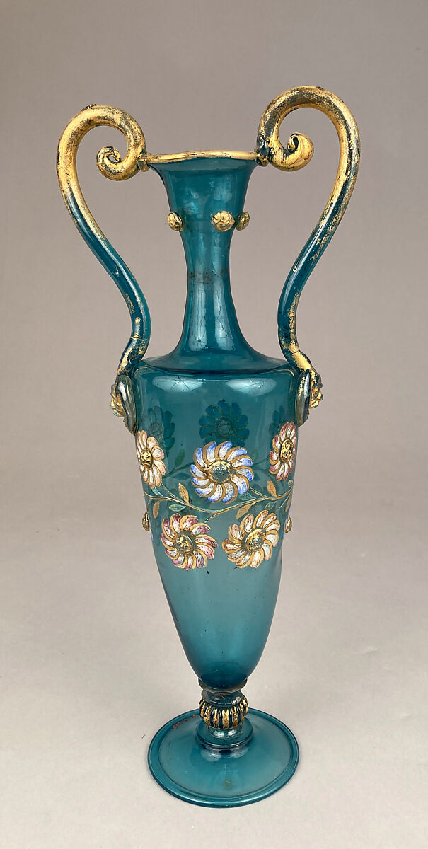 Vase, Glass, Italian 