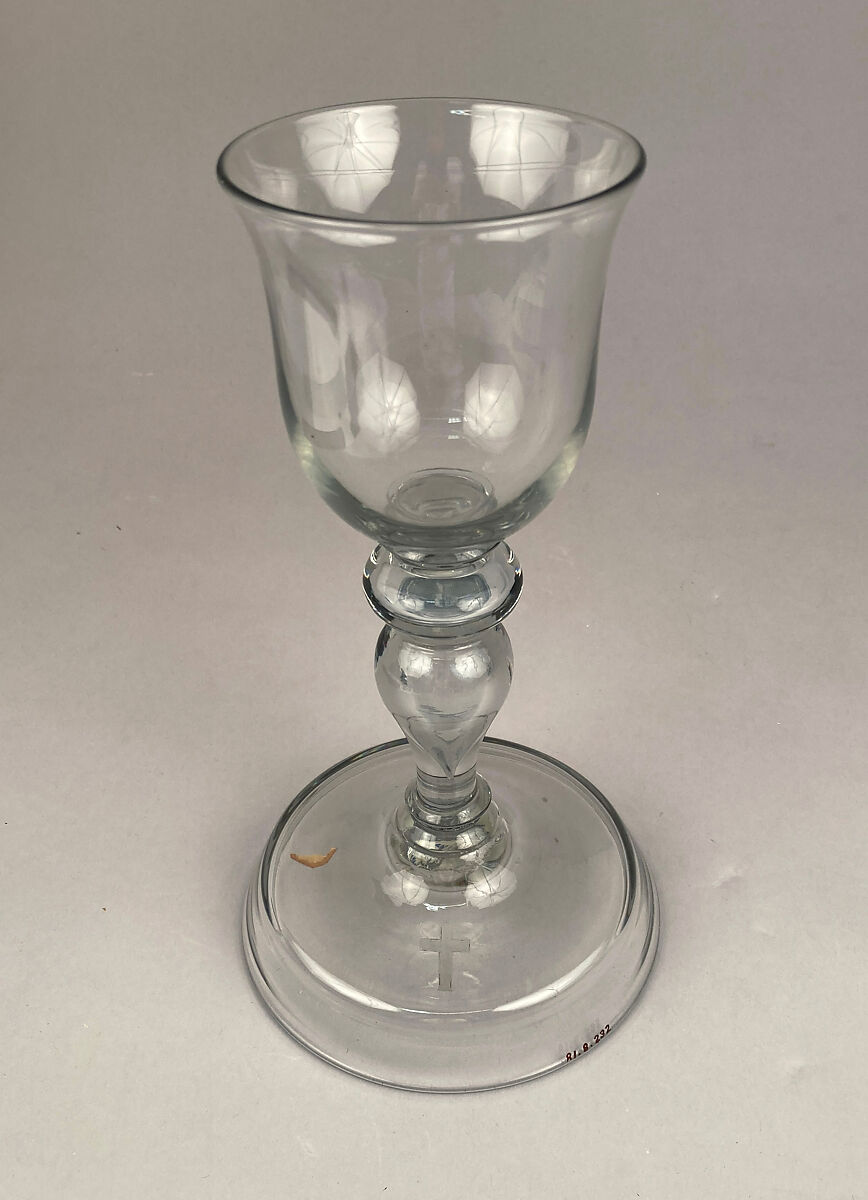Chalice, Glass, probably Italian 