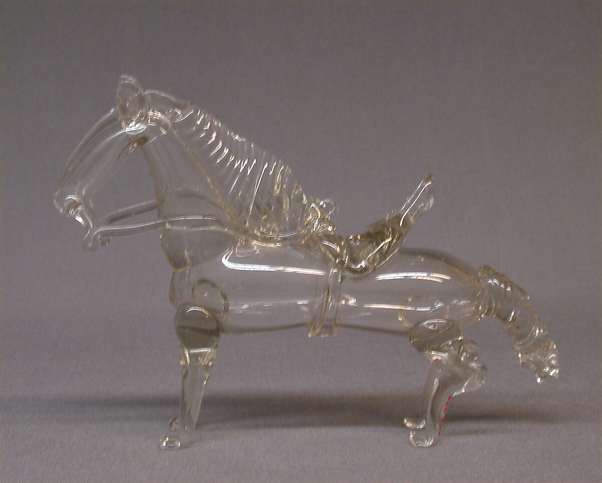 Horse, Glass, Spanish or Italian, Venice (Murano) 