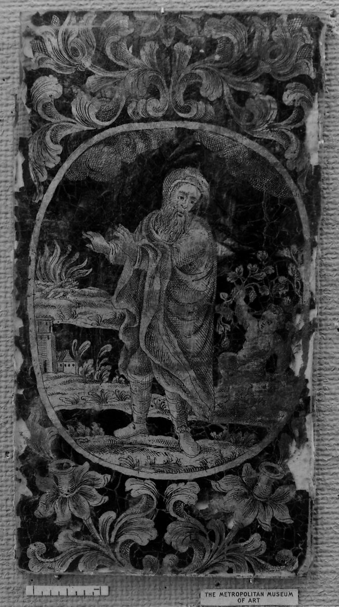 Panel, Glass, Italian, Venice (Murano) 