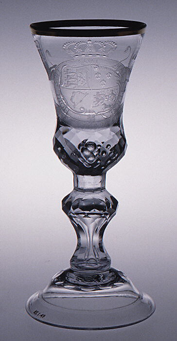 Drinking glass, Glass, possibly German 