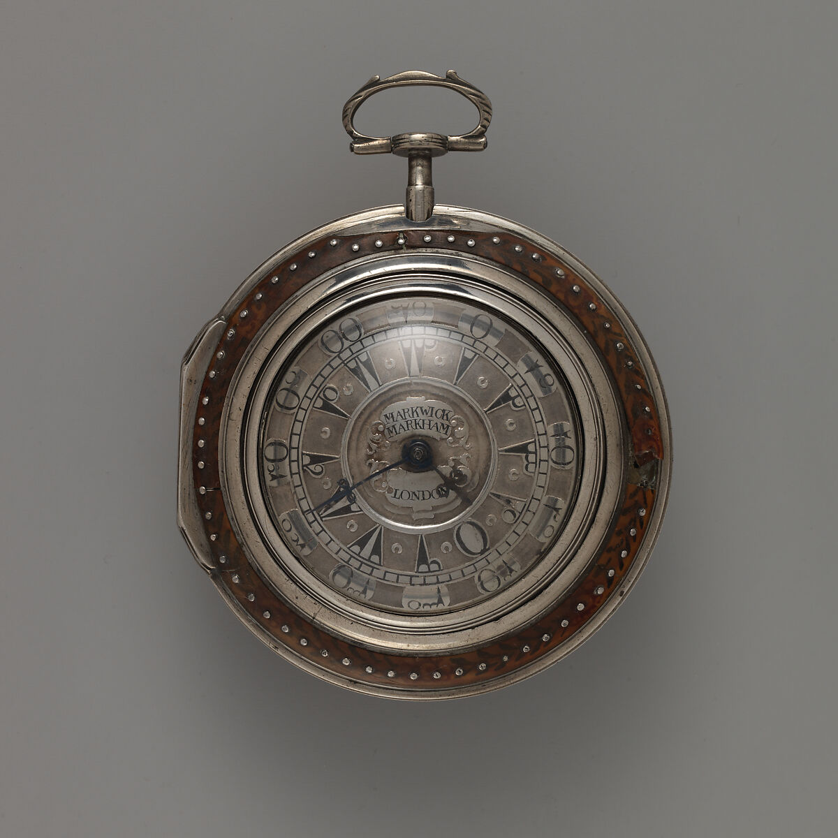 Watch, Watchmaker: Firm of Markham, Marwick et Marko, Silver, horn, British, London 